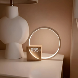 Lunara – LED-Tischlampe mit Wecker