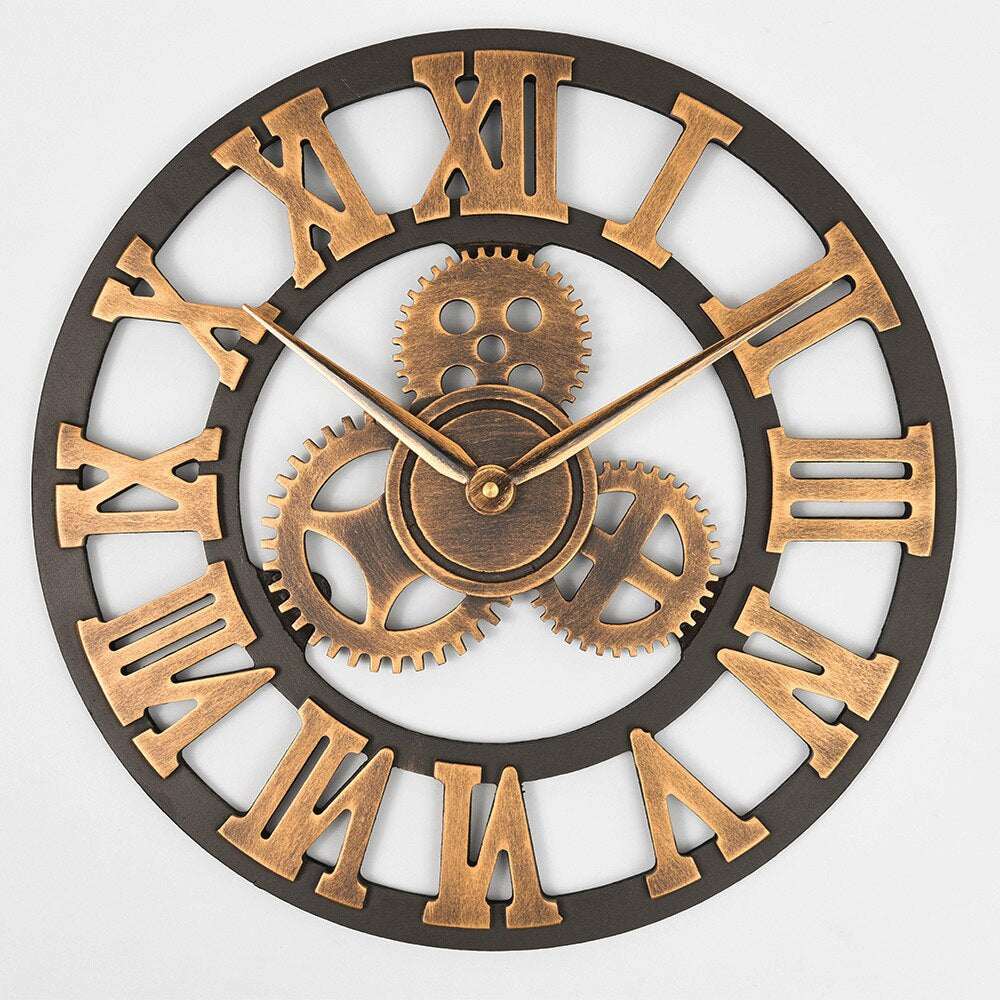 Luminoir - Gold Wanduhr