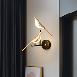 Ptak - Luxuriöse Goldene Wandleuchte | Drehbar und Dekorativ