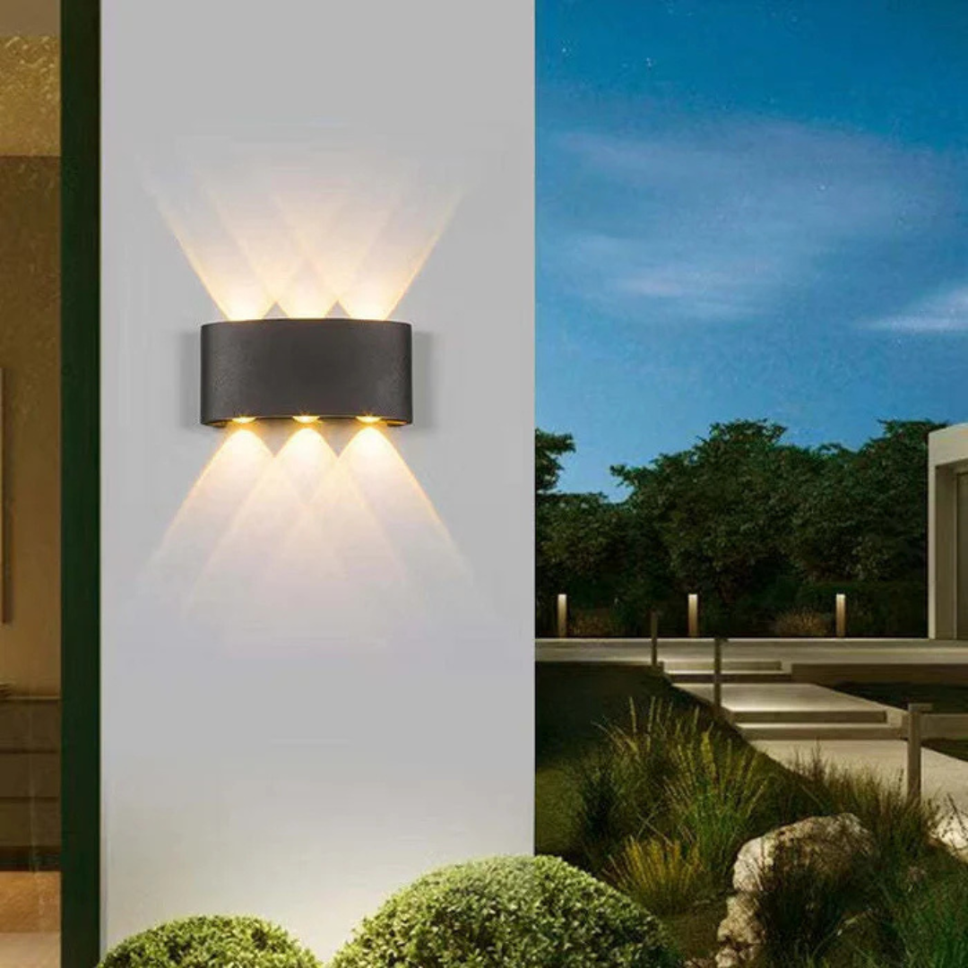 Stralix - LED-Wandlampe für Innen- und Außenbereich