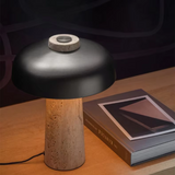 Stjärnljus – Tischlampe aus Naturstein