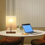 Orion – Stoff Tischlampe