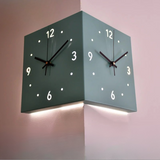 DualEdge - Moderne Wanduhr