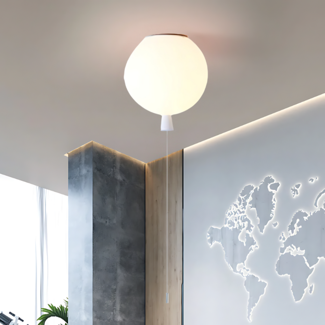 Xyloz - LED-Deckenleuchte in Ballonform