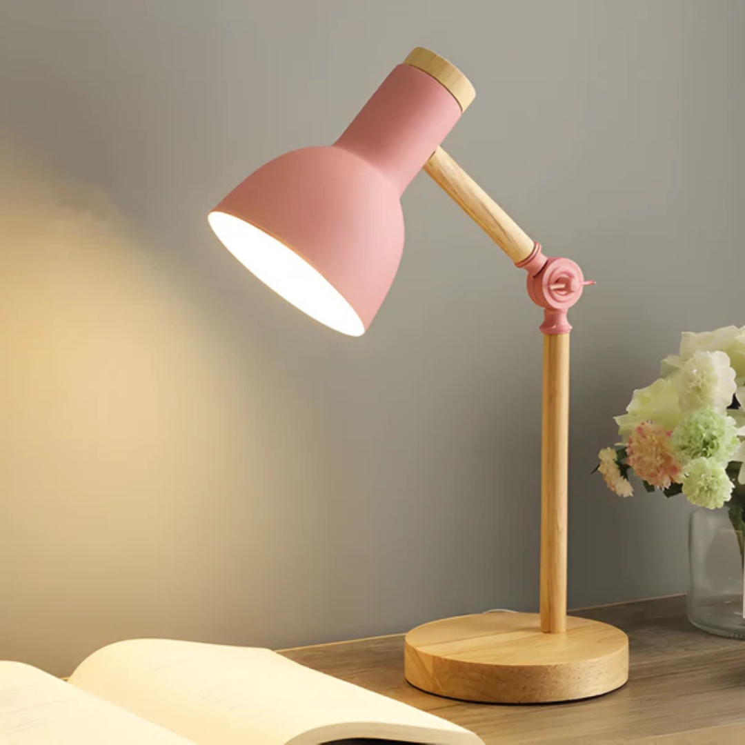 Nord - Verstellbare LED-Holzlampe
