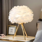 Vynex - Tischlampe mit Federschirm