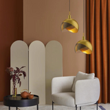 Wynd – Glas Hängelampe in Gold