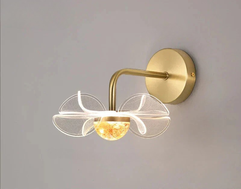 BloomGlow – LED Wandlampe