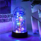 GoldenRose - Dekorative Rosenlampe