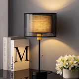 Lumis - Tischlampe mit Stoffschirm
