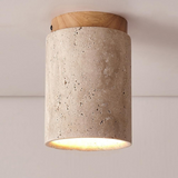 Celion - Deckenlampe aus Travertin mit stilvollem Design