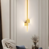Trixon | LED-Wandleuchte, Minimalistisch, Aluminium, Warmweiß