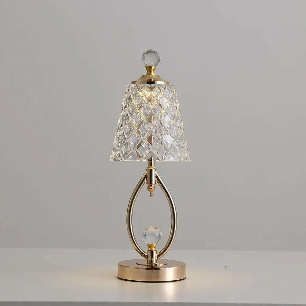 SparkleLume - Vintage Kristalllampe