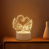 ZwaanLicht - 3D LED Tischlampe