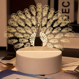 LumiPauw - Pfau LED Lampe