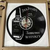 VinylTime - Whisky Wanduhr
