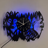 HuskyVinyl - Vintage Wanduhr