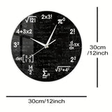 MathMirror - Acryl Wanduhr