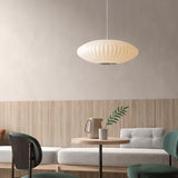 Luminoir – Japandi Seiden-Deckenlampe