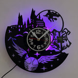 VinylTime - Stille LED Wanduhr