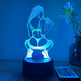 DecoLamp - Künstlerische 3D Tischlampe