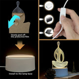ZenLight - 3D Yoga Lampe