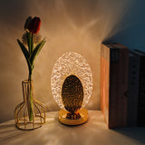 FeatherLamp - Pfauen Tischlampe