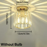 CrystalLuxe – E27 LED Deckenlampe