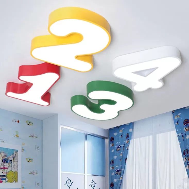 NumberLight – LED-Deckenlampe