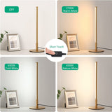 Luminara – Goldene Tischlampe