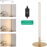 Luminara – Goldene Tischlampe