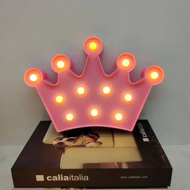 RoyalGlow - LED Kronen Nachtlampe