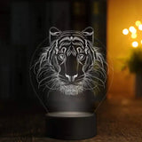 LumiVision – 3D LED Tischlampe