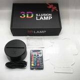 LumiVision – 3D LED Tischlampe