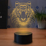 LumiVision – 3D LED Tischlampe