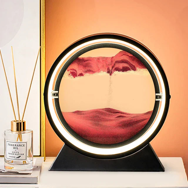 GlowHour – 3D Sanduhr Lampe