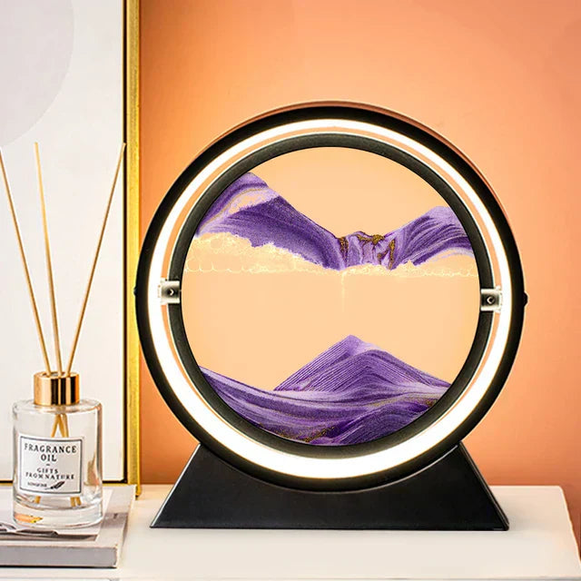 GlowHour – 3D Sanduhr Lampe