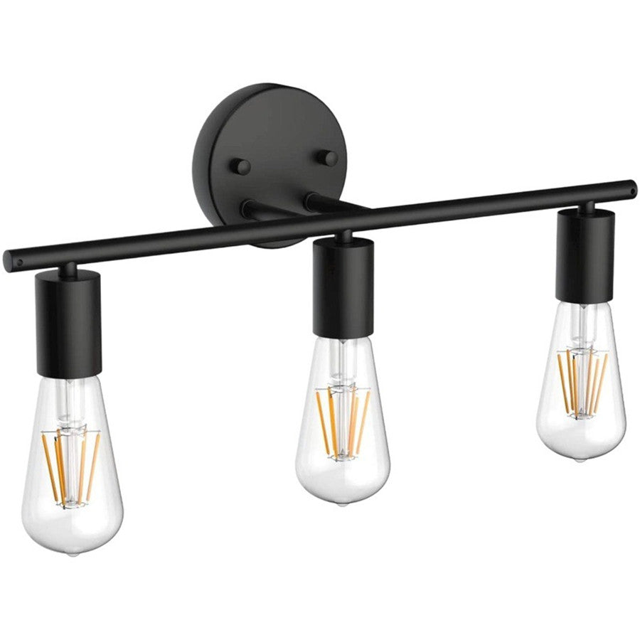 IndustrialGlow – 3-Arm Wandleuchte