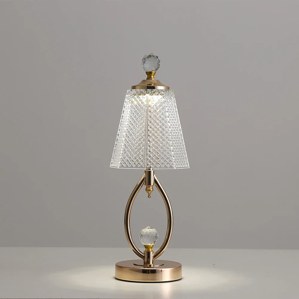 SparkleLume - Vintage Kristalllampe
