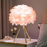 Vynex - Tischlampe mit Federschirm
