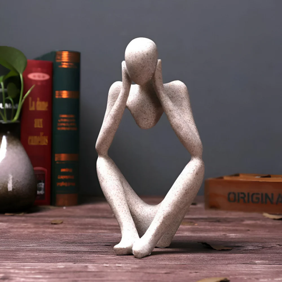 Vorsa – Abstrakte Denker-Skulptur