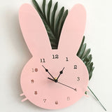 NordicBunny - Kinder Wanduhr