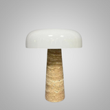 LuxeGlow - Marmor Tischlampe