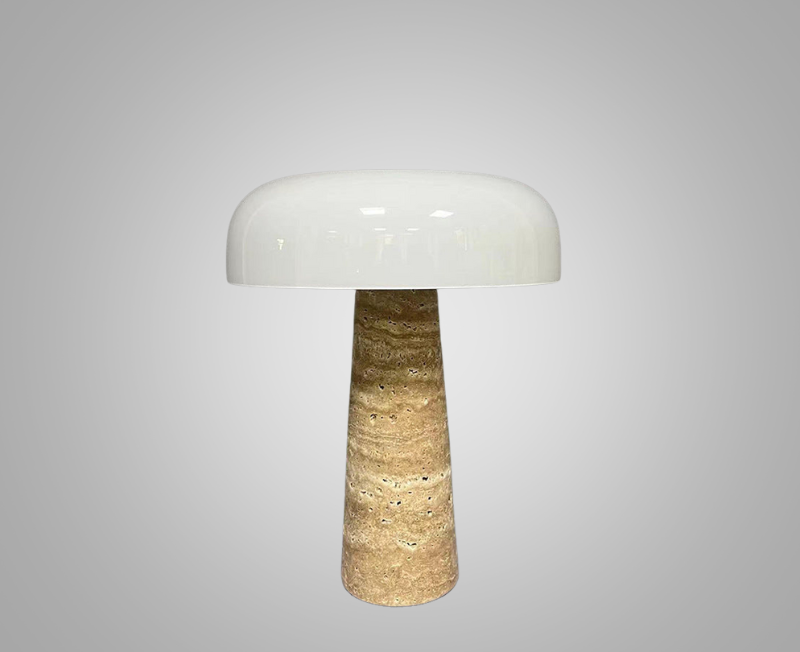 LuxeGlow - Marmor Tischlampe
