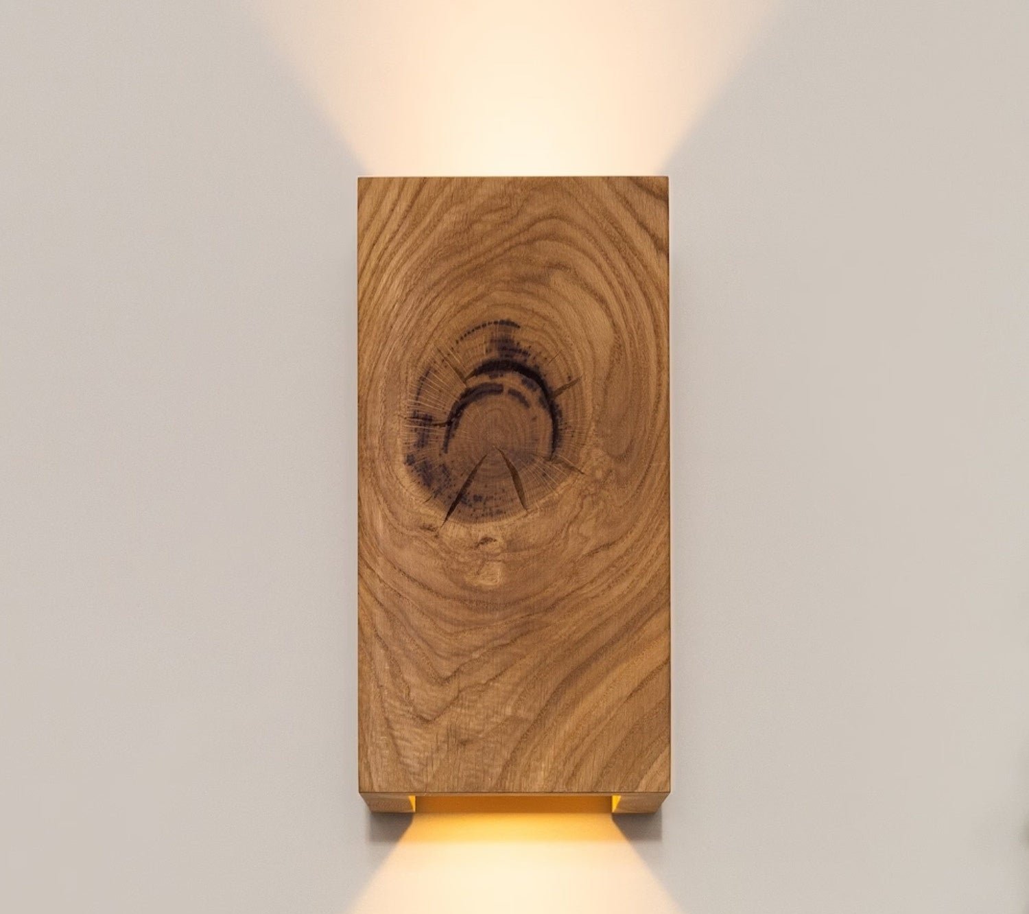 NordicGlow – Holz Wandleuchte