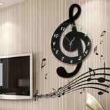 MusikNot – G-Schlüssel Uhr