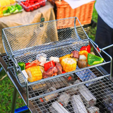 GrillMeester - Drehbarer Spießkorb
