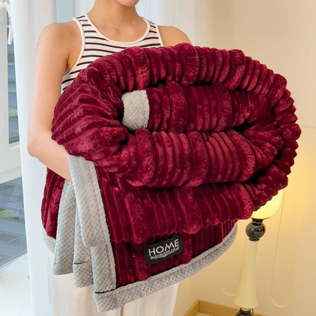 Vinea - Flauschige Fleecedecke