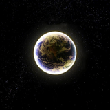 LunaGlow - Mond Wandleuchte