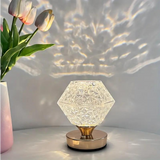 Traumlicht – LED Tischlampe Sechseck